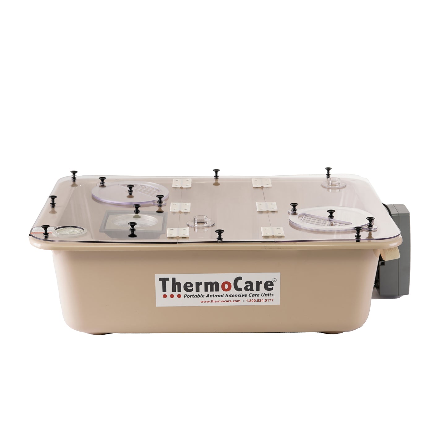 Water Jacketed Warmer ICU Base with Clear Flat Cover FW-1